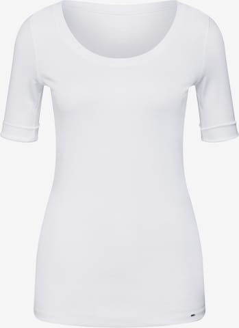 T-shirt Marc Cain en blanc : devant