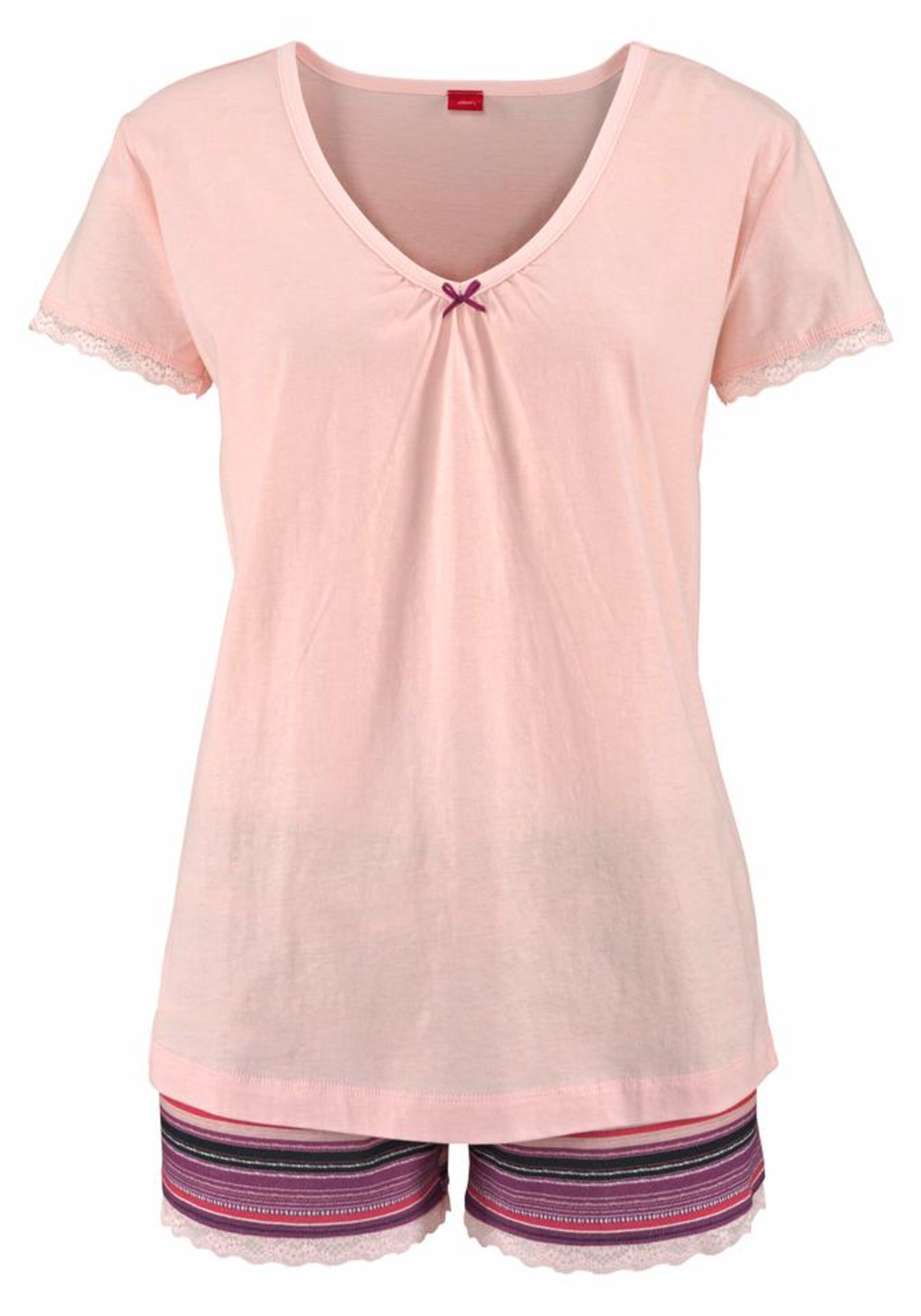 s.Oliver - Bodywear Shorty in rosa