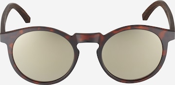 TAKE A SHOT - Gafas de sol 'Lormoral: Walnussholz' en marrón: frente