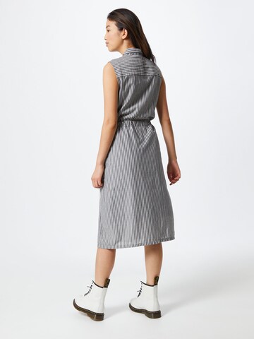 TOM TAILOR Kleid in Grau