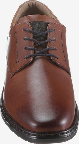 JOSEF SEIBEL Lace-Up Shoes 'Alastair 01' in Brown