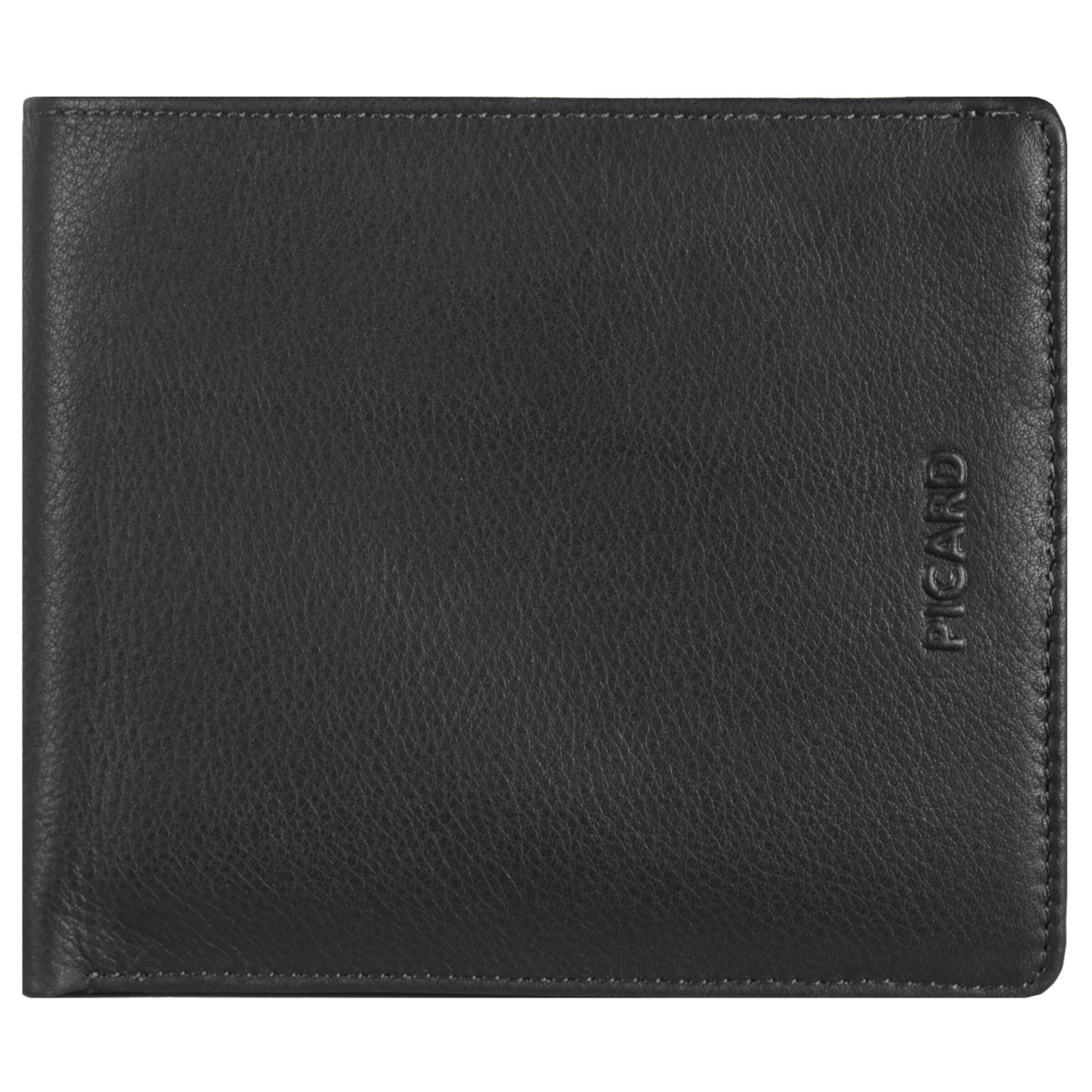 Picard Wallet 'Brooklyn' in Black: front