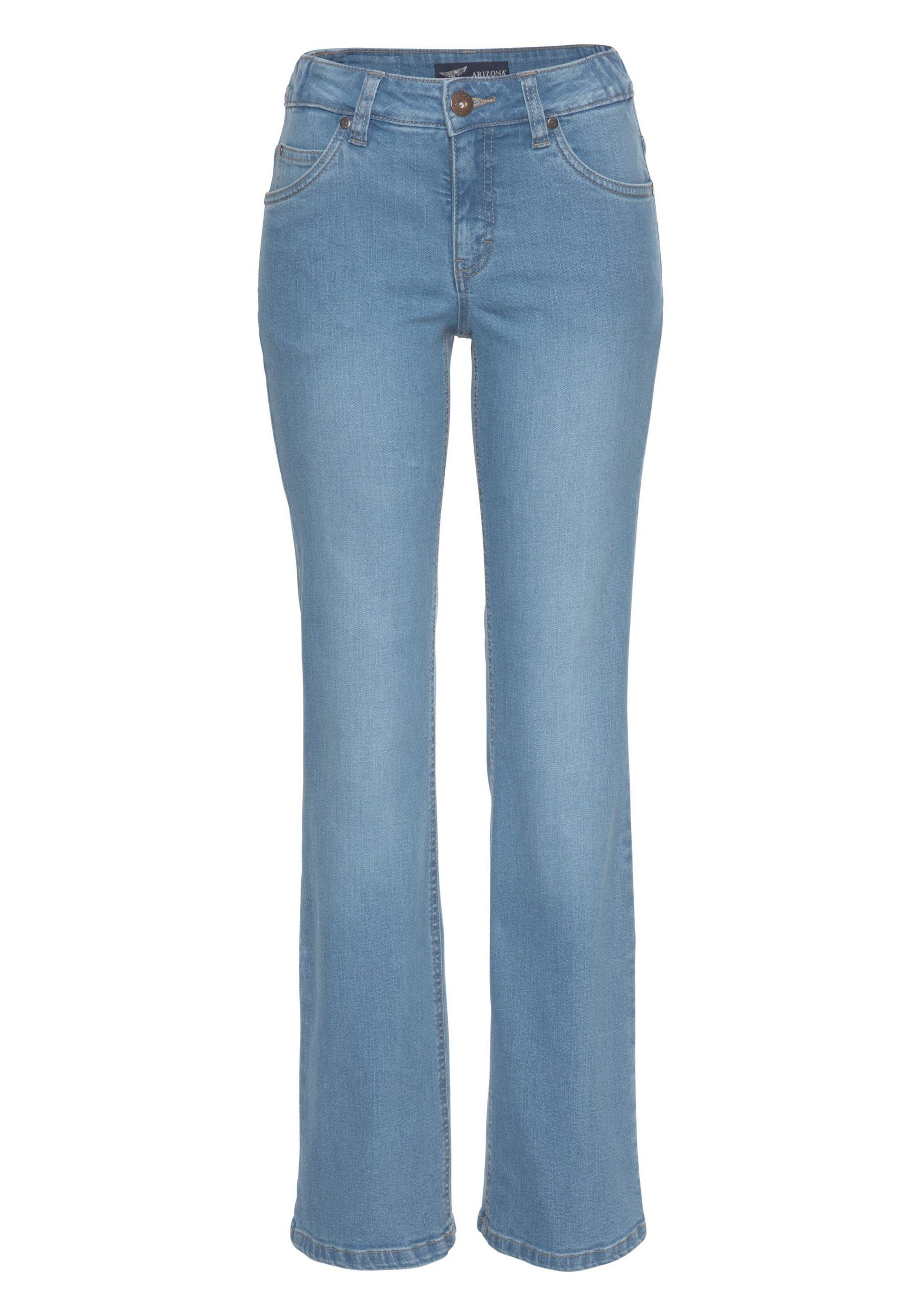 ARIZONA Bootcut Jeans 'Svenja' in Blau: Vorderseite