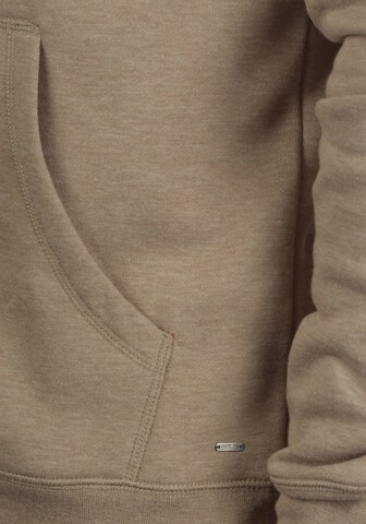 !Solid Zip-Up Hoodie 'Berti' in Beige