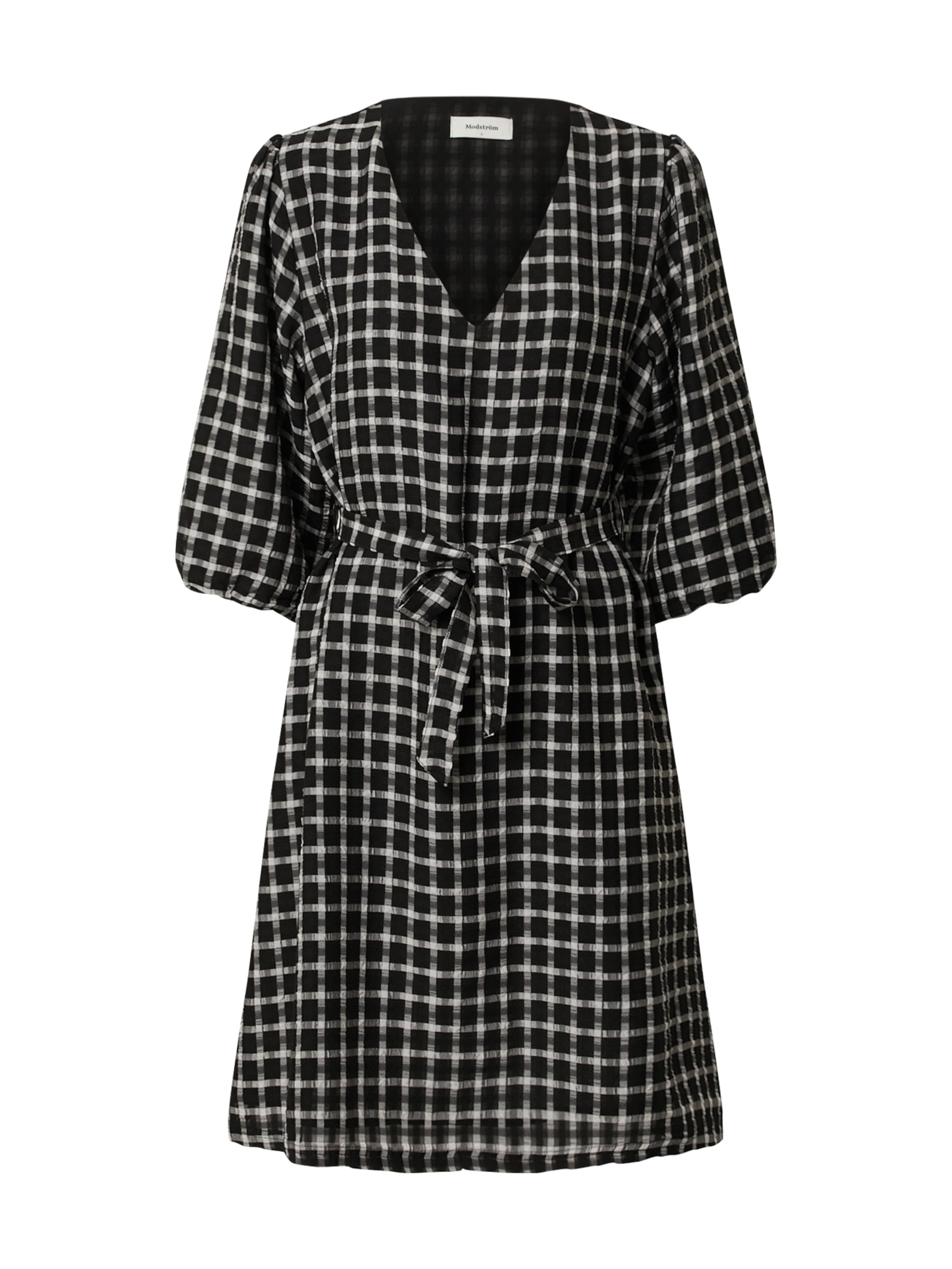 modström Kleid 'Evita' in Schwarz: Vorderseite