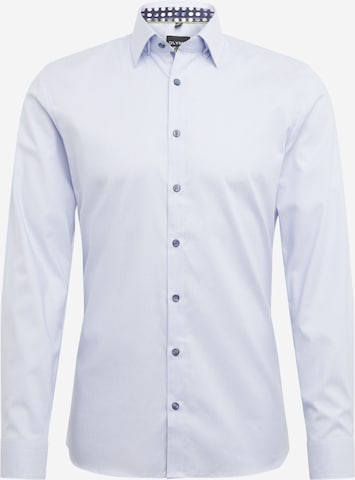 OLYMP Slim fit Skjorta 'No. 6' i blå: framsida