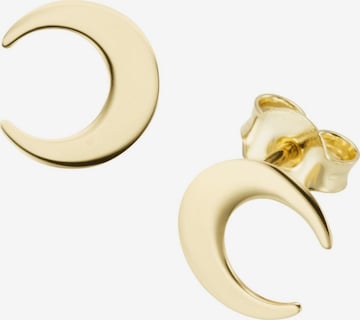 FIRETTI Earrings 'Halbmonde' in Gold: front