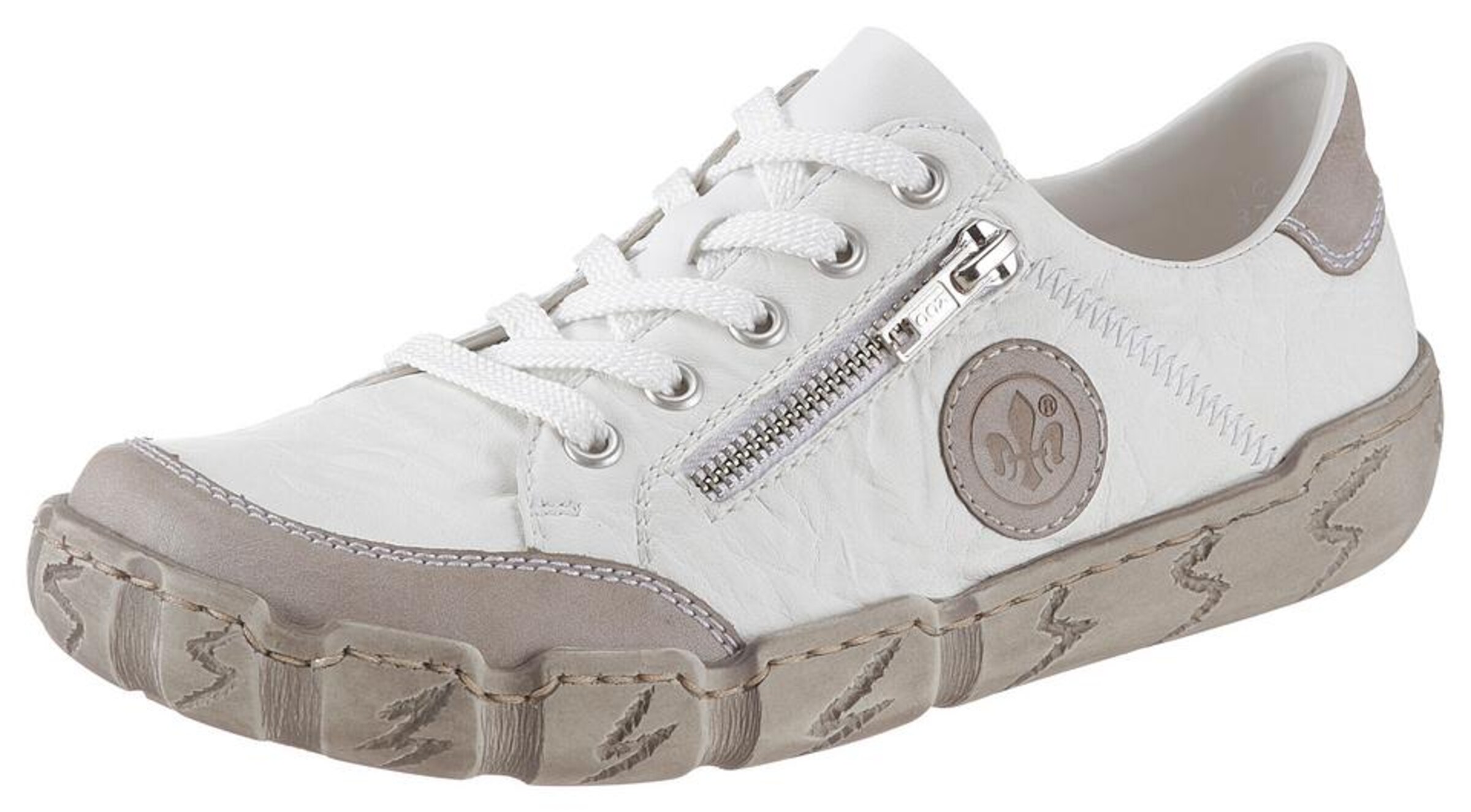 Rieker Sneaker in Weiß: Vorderseite