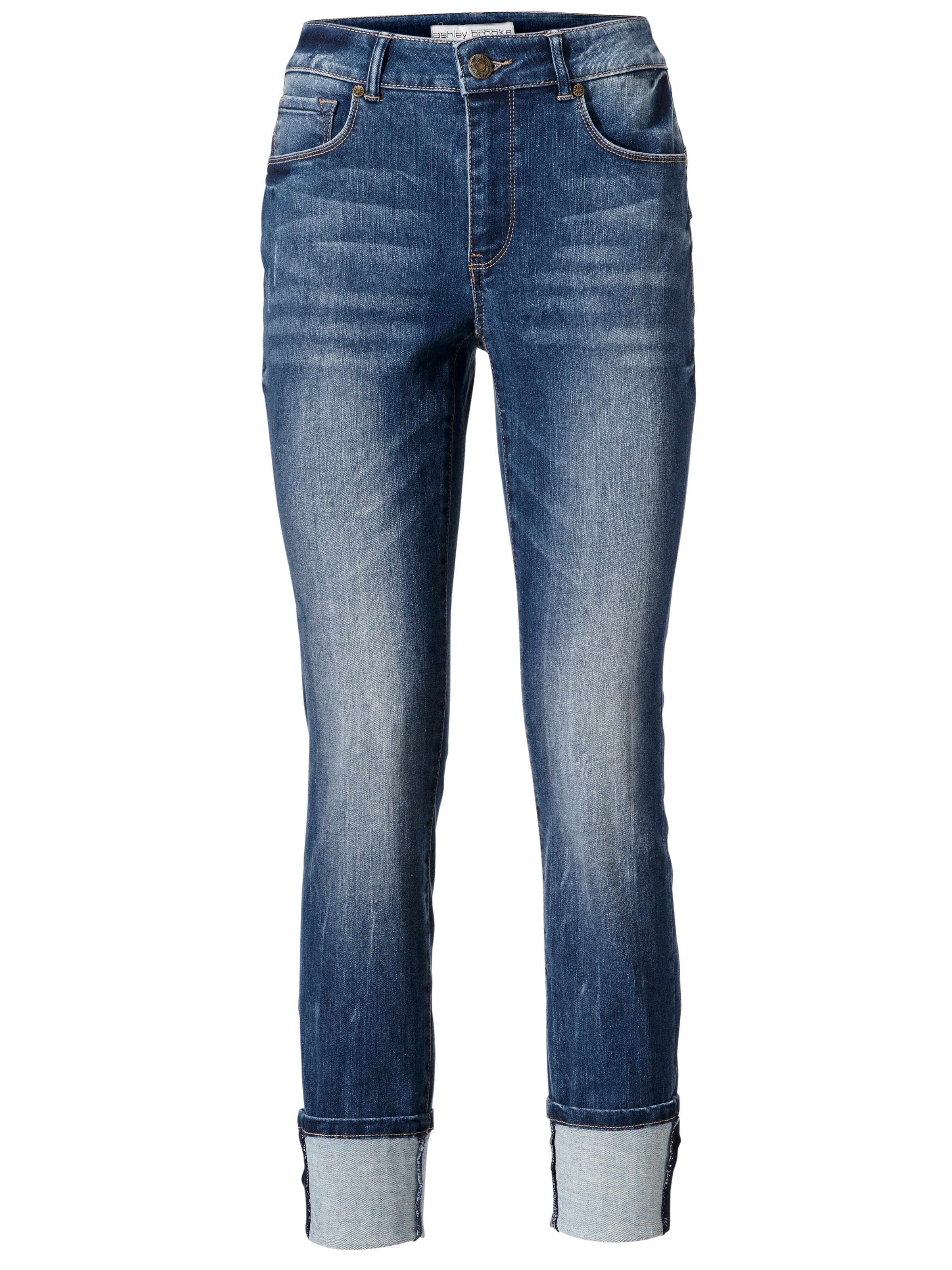 heine - Bodyform-7/8-Jeans in blau