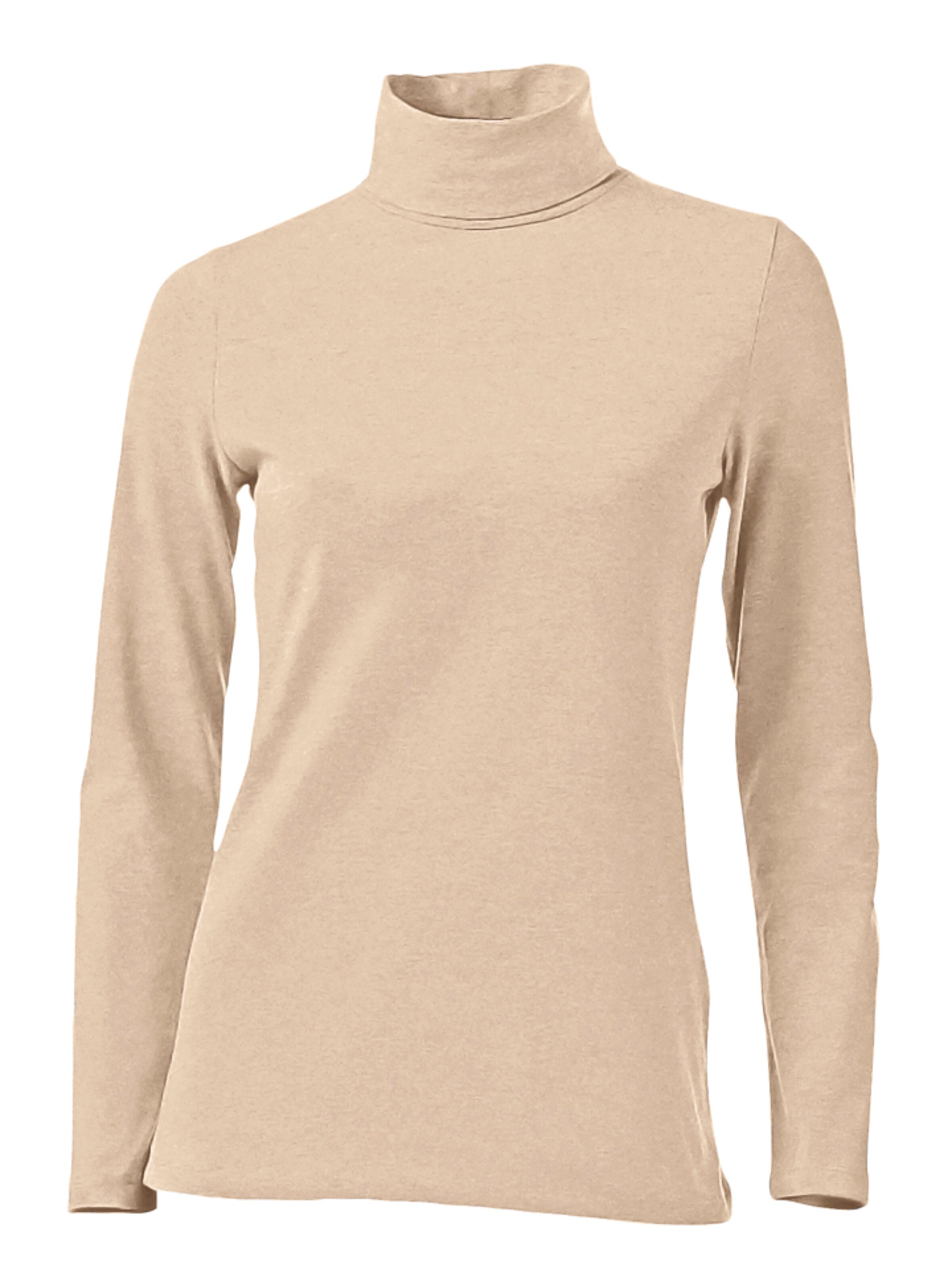 heine Shirt 'Best Connection' in Beige: voorkant