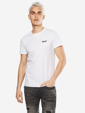 Superdry T-Shirt in Weiß: predná strana