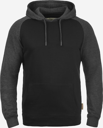 INDICODE JEANS Hoodie 'Elliot' in Schwarz: predná strana