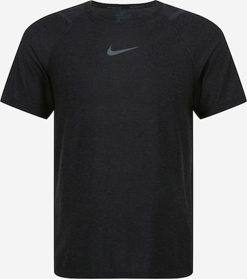 NIKE Performance shirt 'Pro' in Black: front