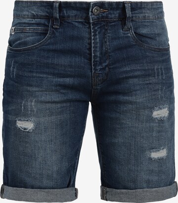 INDICODE JEANS Regular Jeansshorts 'Hallow' in Blau: predná strana