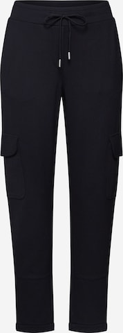 OPUS Zwężany krój Spodnie 'Melisa SP' w kolorze czarny: przód