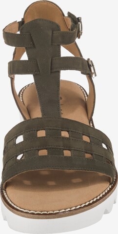 GABOR Strap Sandals in Green