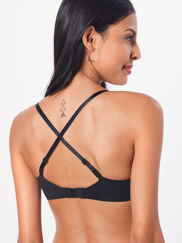 juoda Calvin Klein Underwear Pakeliantieji įdėklai į liemenėlę Liemenėlė 'Plunge': galas