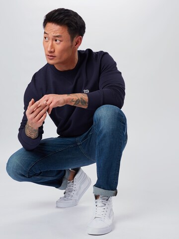 Regular fit Felpa 'PATCH CREW SWS' di Lee in blu