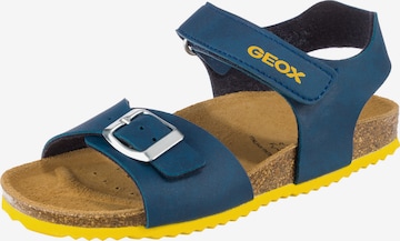 GEOX - Sapatos abertos 'Ghita' em azul: frente