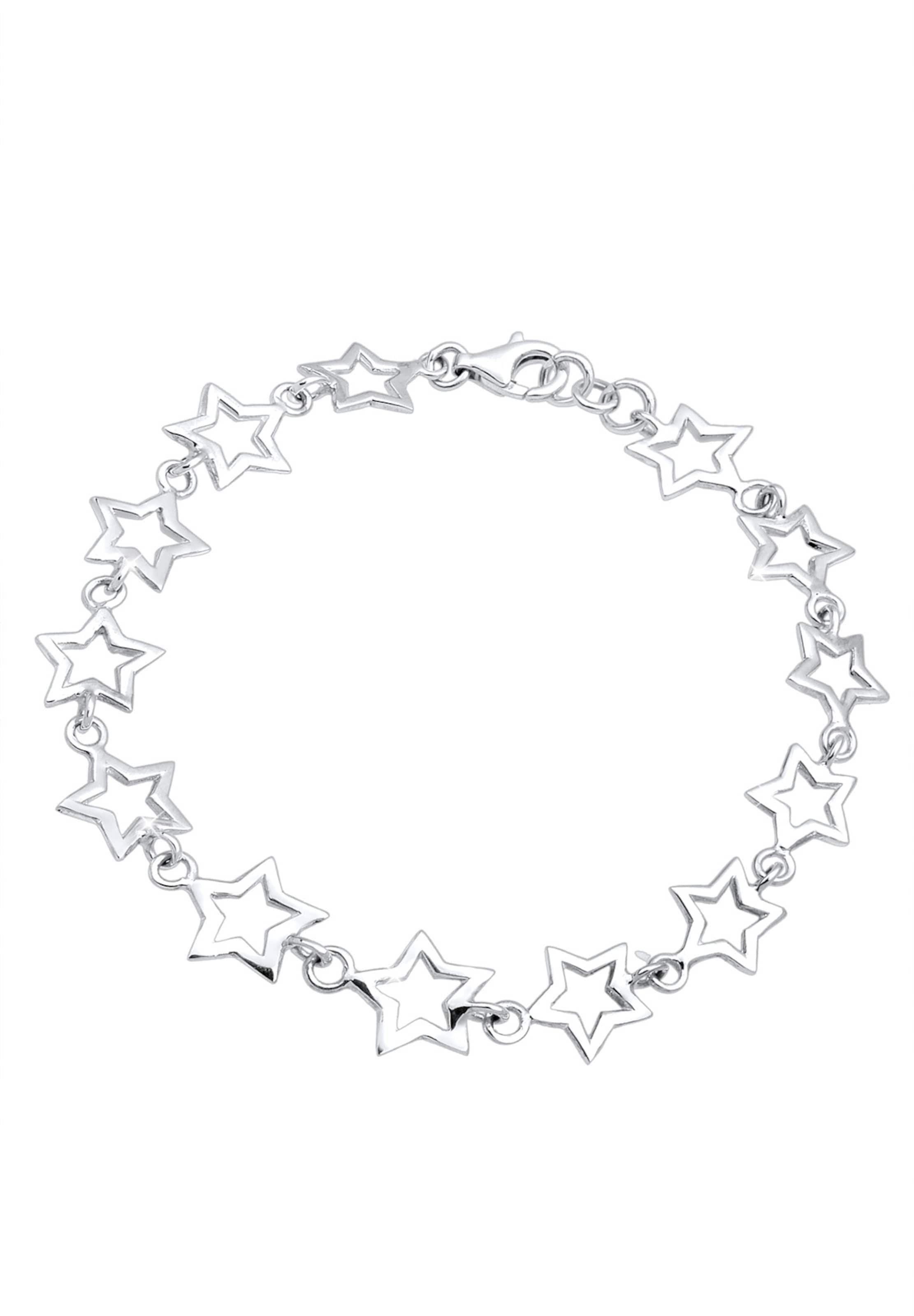 ELLI Bracelet 'Astro' in Silver: front