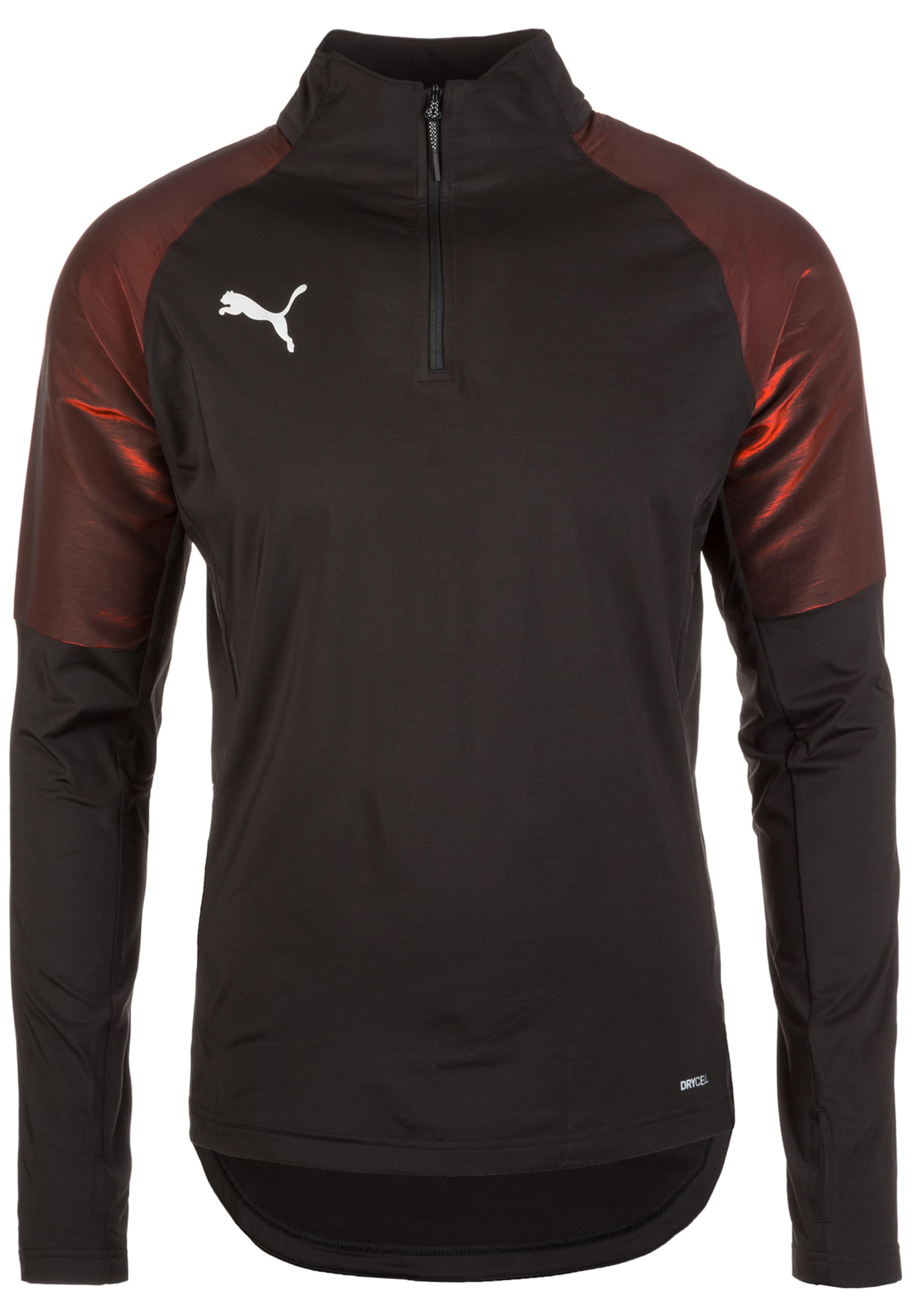 PUMA Sportsweatshirt 'FtblNXT' in Schwarz: Vorderseite