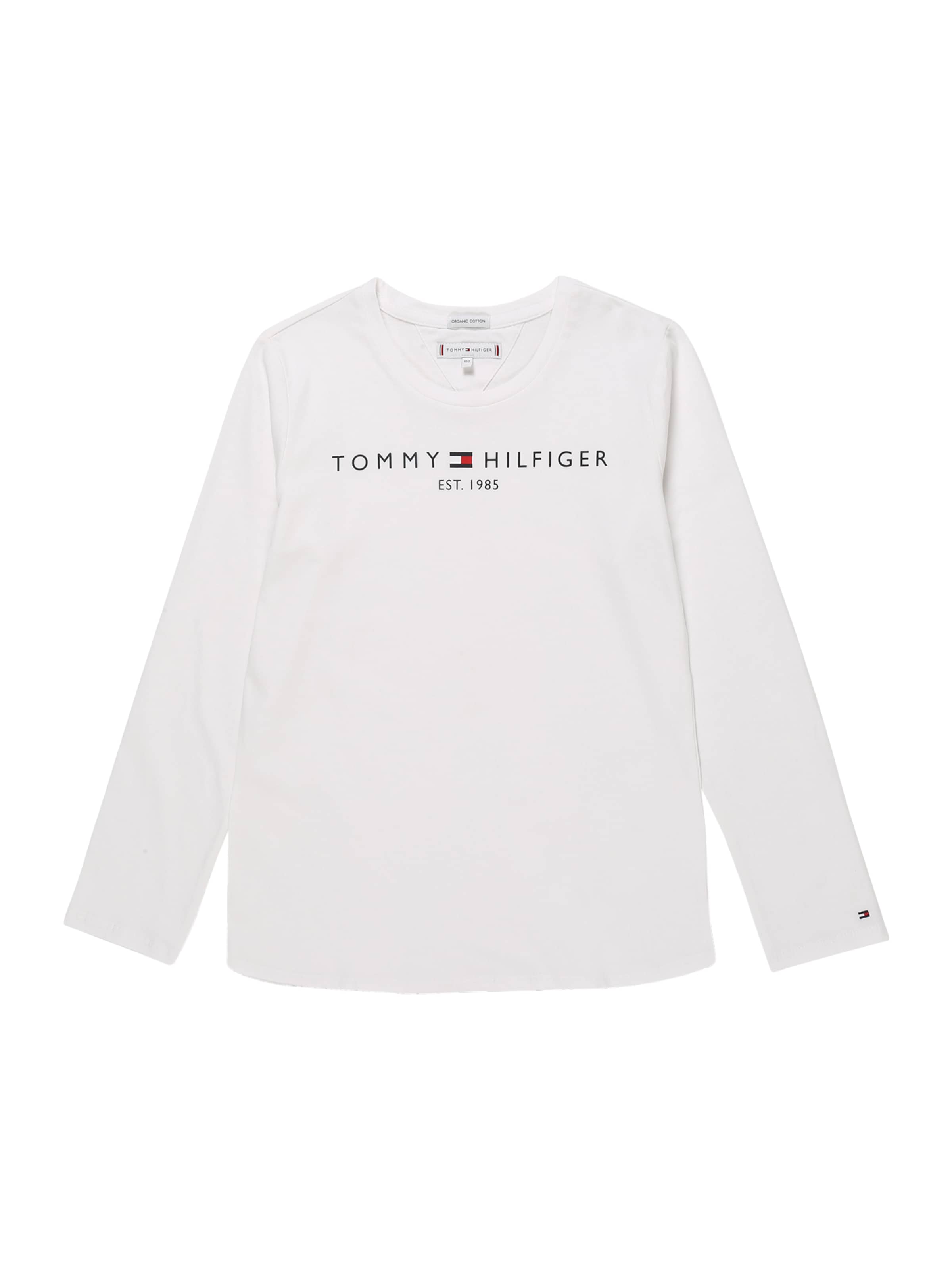 TOMMY HILFIGER Regular Shirt 'Essential' in Weiß: Vorderseite