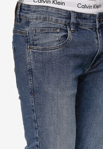INDICODE JEANS Slimfit Jeans 'Texas' in Blau