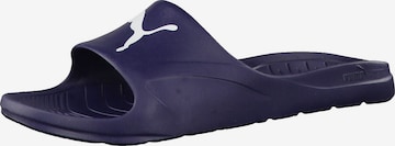 PUMA Beach & Pool Shoes 'Divecat' in Blue: front