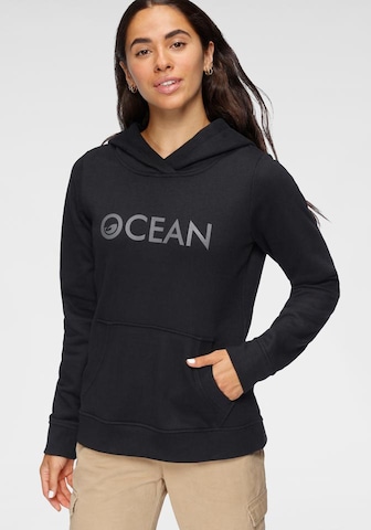 OCEAN SPORTSWEAR Set: Sportsweatshirt und Schal in Blau: predná strana