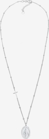 ELLI Kæde 'Kreuz, Marienbild' i sølv: forside