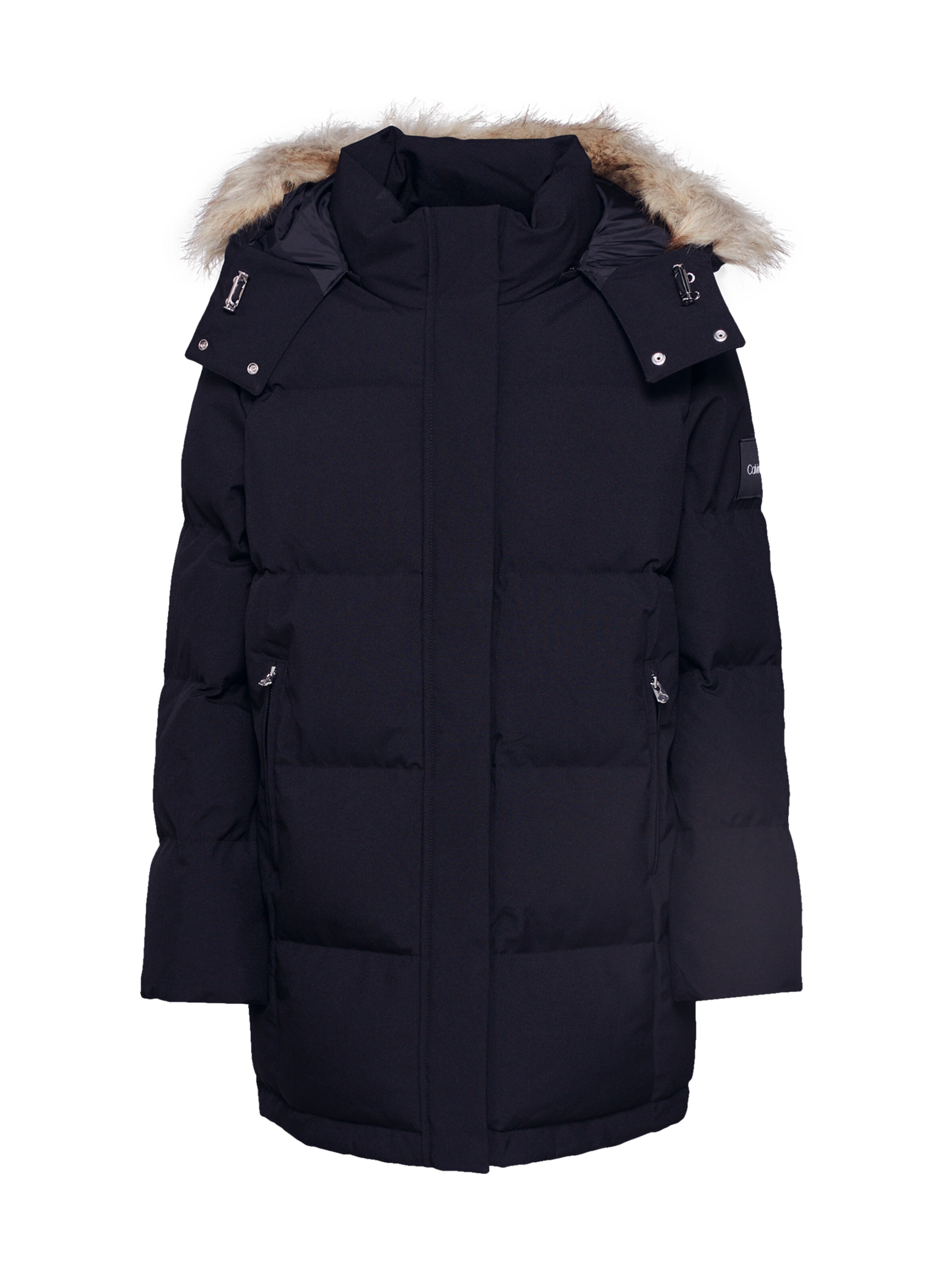 Calvin Klein - Wintermantel in de kleur Zwart