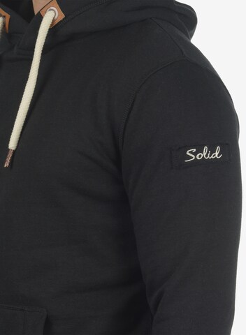 !Solid Sweatshirt 'TripHood' in Schwarz