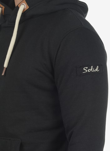 !Solid Sweatshirt 'TripHood' in Zwart