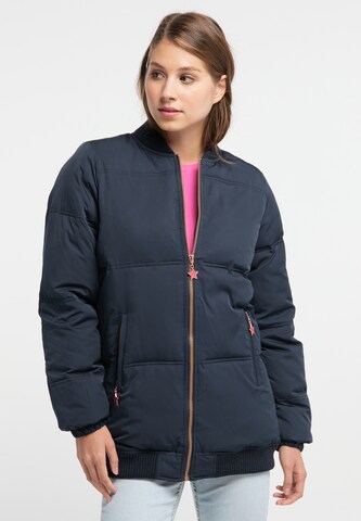 MYMO Winter Jacket in Blue: front