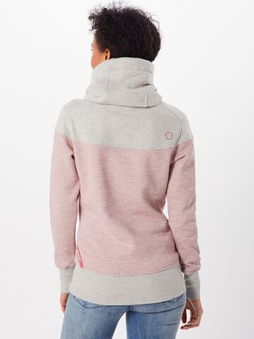 Sweat-shirt 'Sunshine' Alife and Kickin en gris : derrière