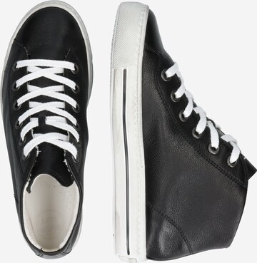 Paul Green High-Top Sneakers in Black: side