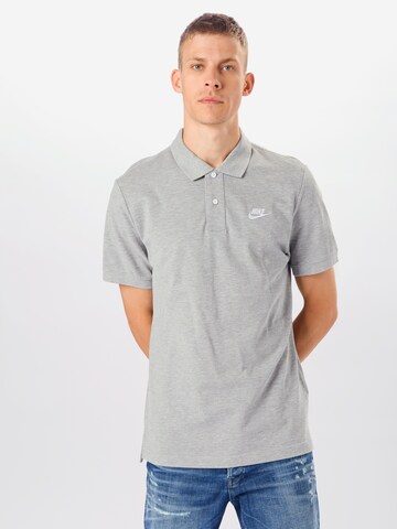 Nike Sportswear Regular fit Shirt 'Matchup' in Grijs: voorkant