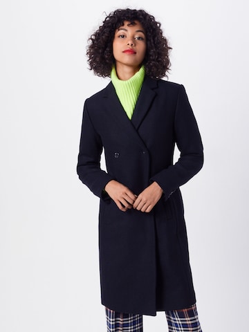 modström Between-Seasons Coat 'Odelia' in Black: front