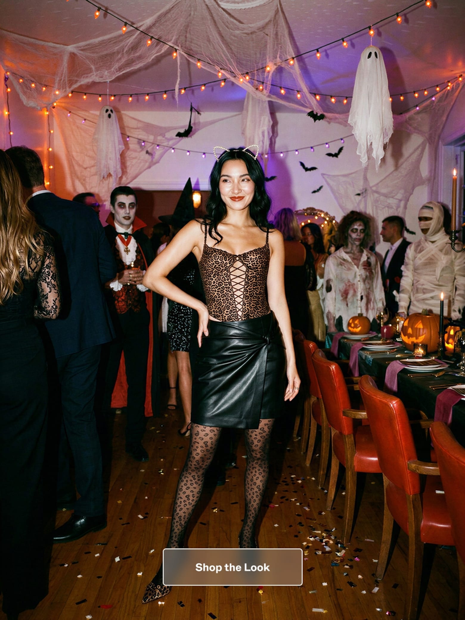 The AY Style Collective - Halloween Leopard Look