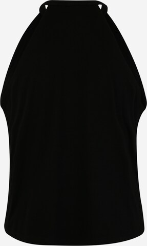 Top de la Urban Classics pe negru: spate