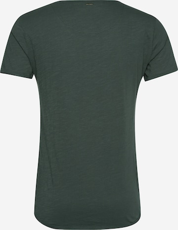 Tricou 'T BREAD' de la Key Largo pe verde: spate