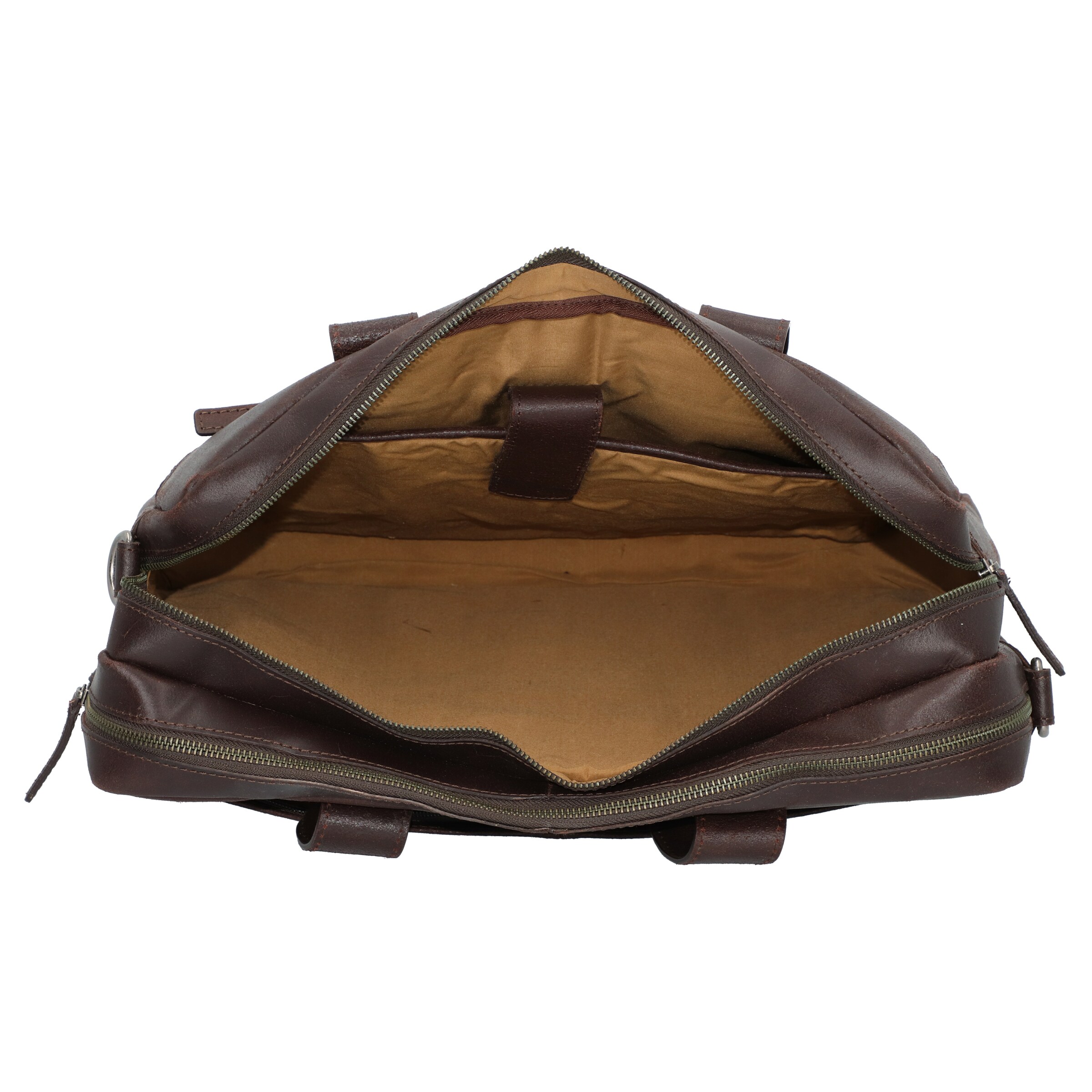 Burkely Aktentas 'Vintage Jesse' in Bruin