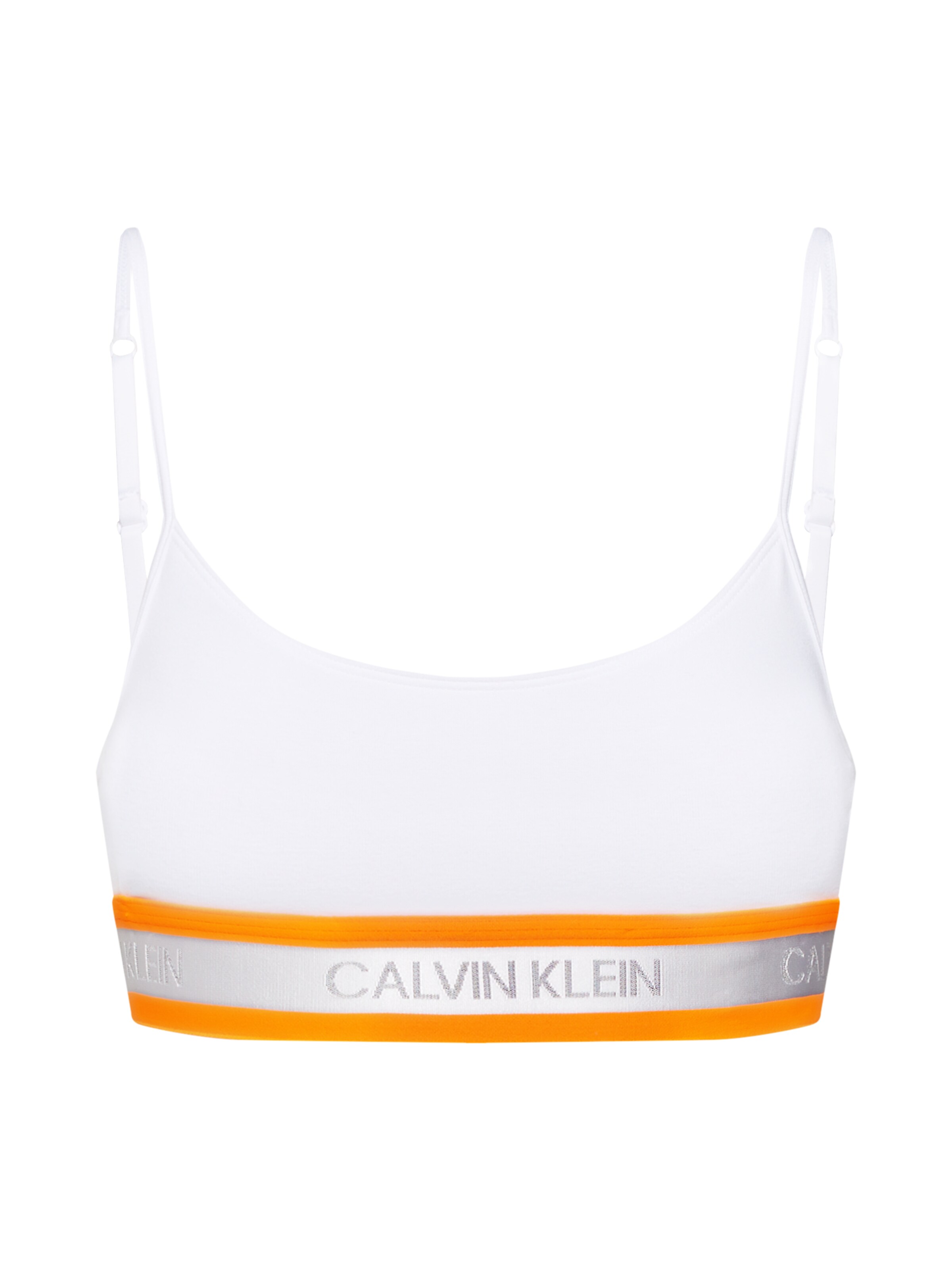 Calvin Klein Underwear - BH in de kleur Sinaasappel