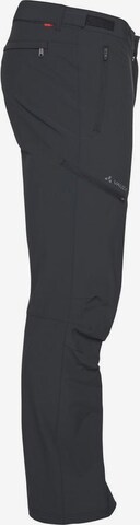 VAUDE Regular Workout Pants 'FARLEY' in Black