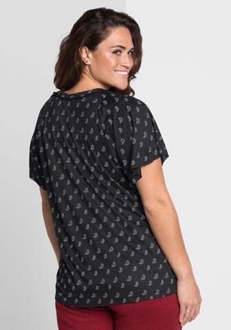 SHEEGO Shirt in Schwarz