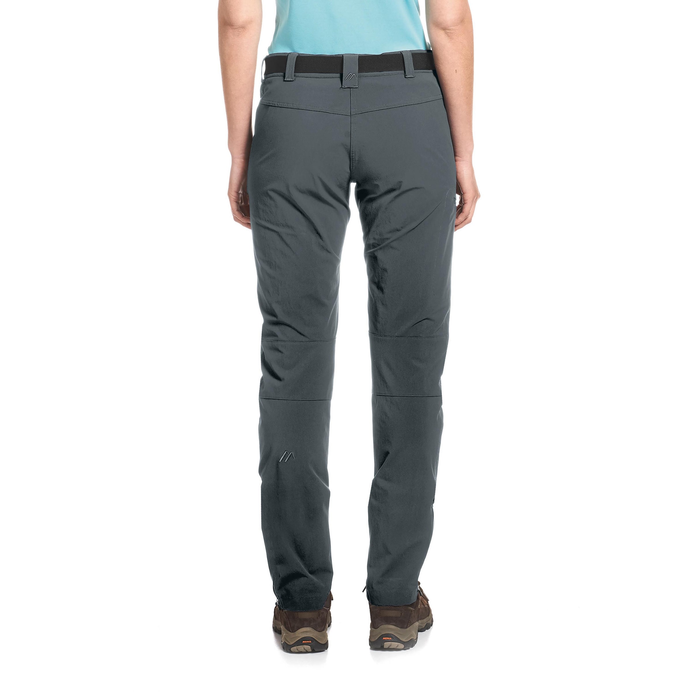 Maier Sports Slim fit Outdoor Pants 'Inara' in Grey