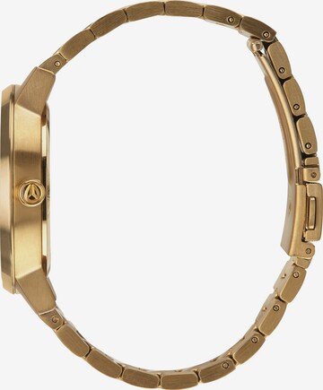 Nixon Analogové hodinky 'Kensington' – zlatá