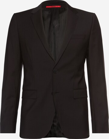 HUGO Red Slim fit Business-colbert 'Aldon' in Zwart: voorkant