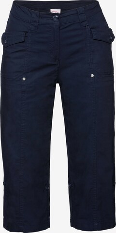 SHEEGO Regular Pants in Blue: front