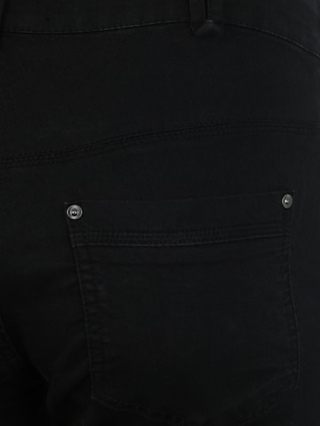 Zizzi Slimfit Jeans i sort